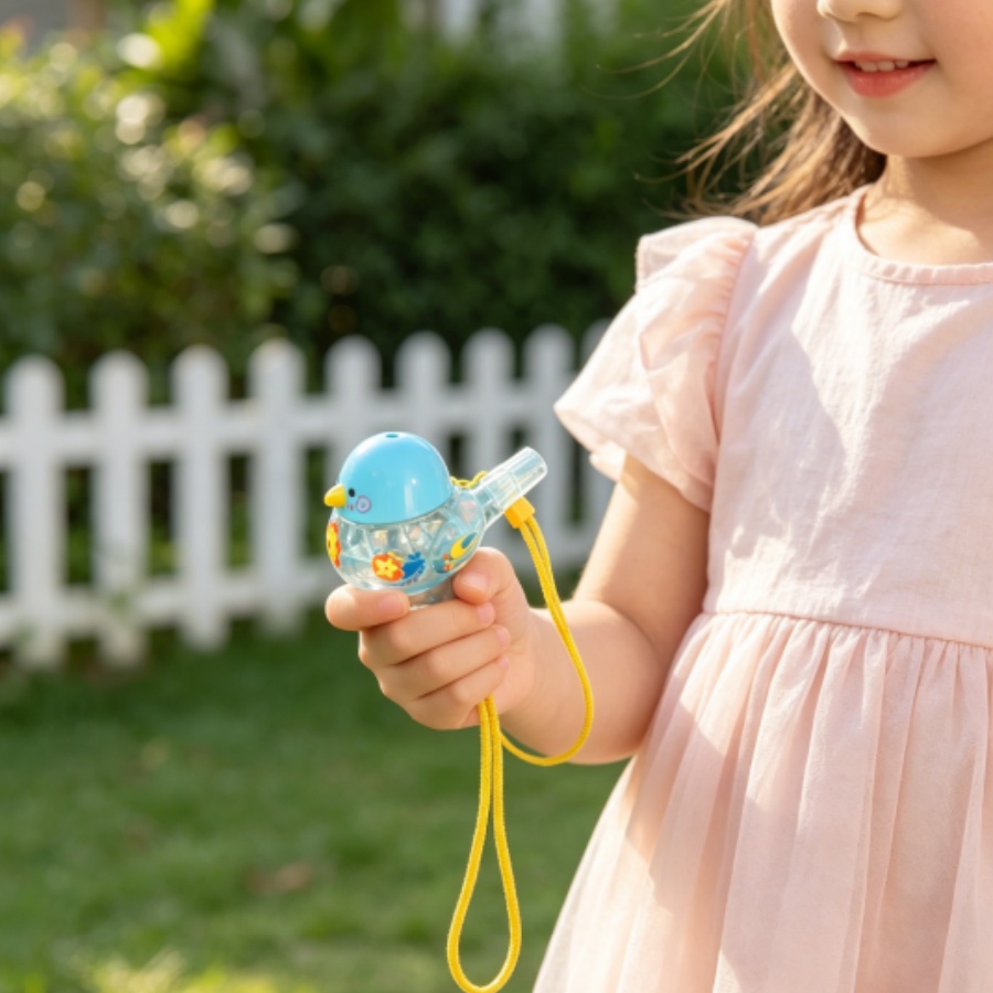 Kids Unique Outdoor Toys - Bird Water Whistle, Fun Colorful Toy