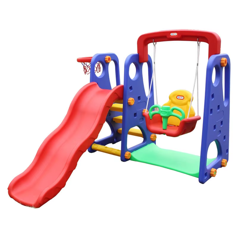 Kids Outdoor Swing And Slide - Mini Indoor/Outdoor Kids Play Swing House
