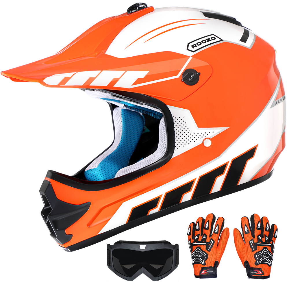 Kids Outdoor Quad - Youth Kids Motocross Helmet for Quad