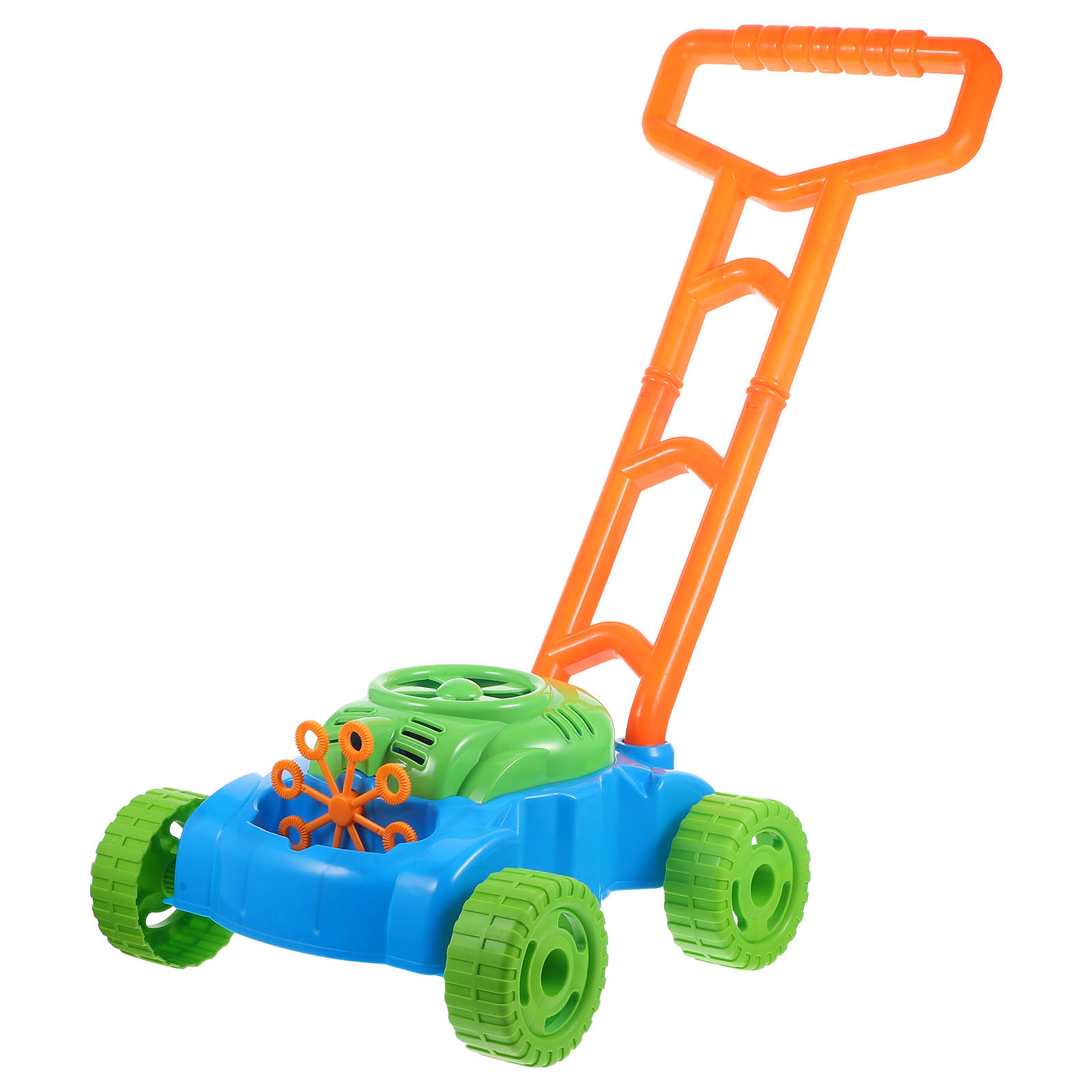 Kids Outdoor Lawn Mower - 1Pcs Bubble Mower Colorful Push Machine