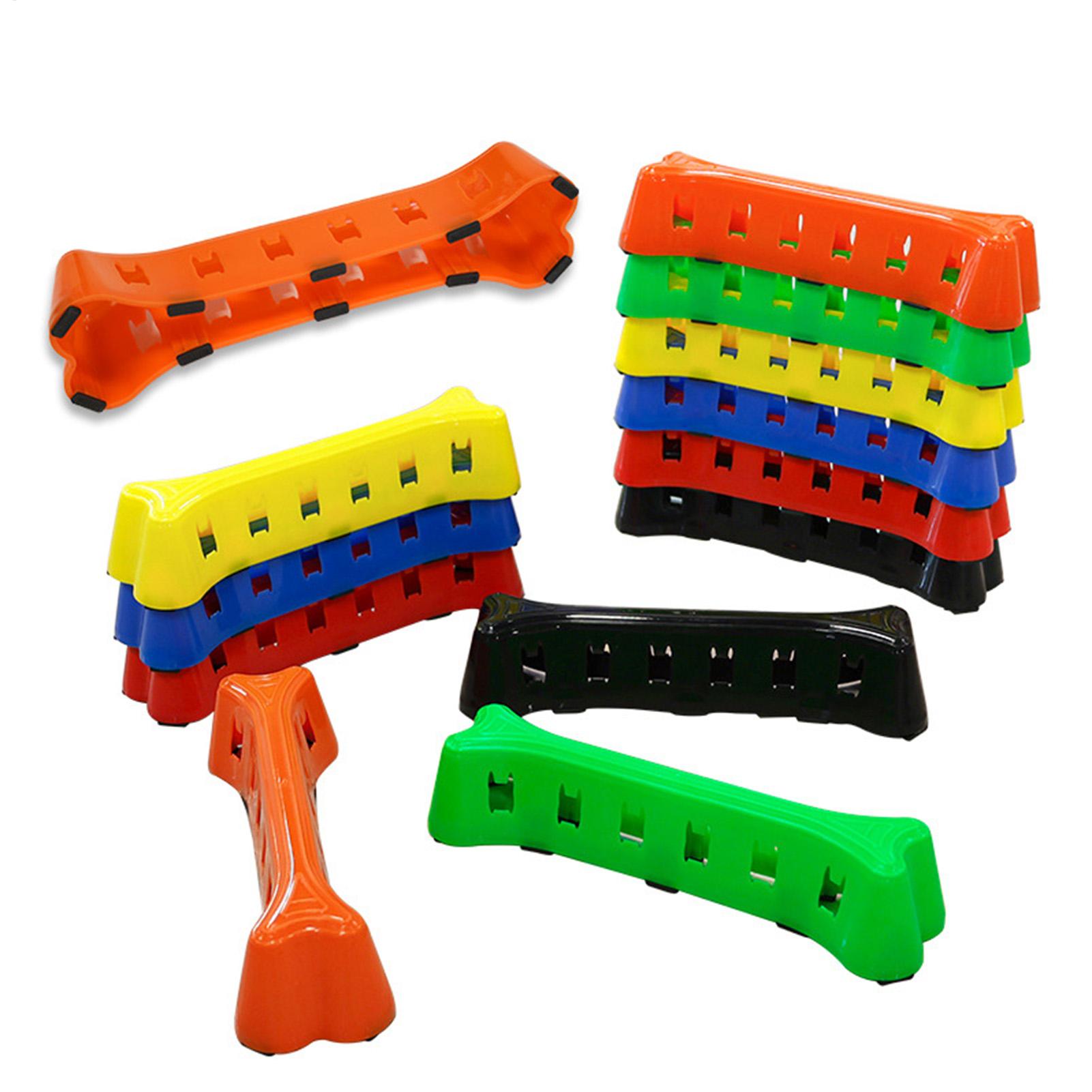 Kids Outdoor Balance Beam - Kids Balance Beam Stackable Non-Slip Educational