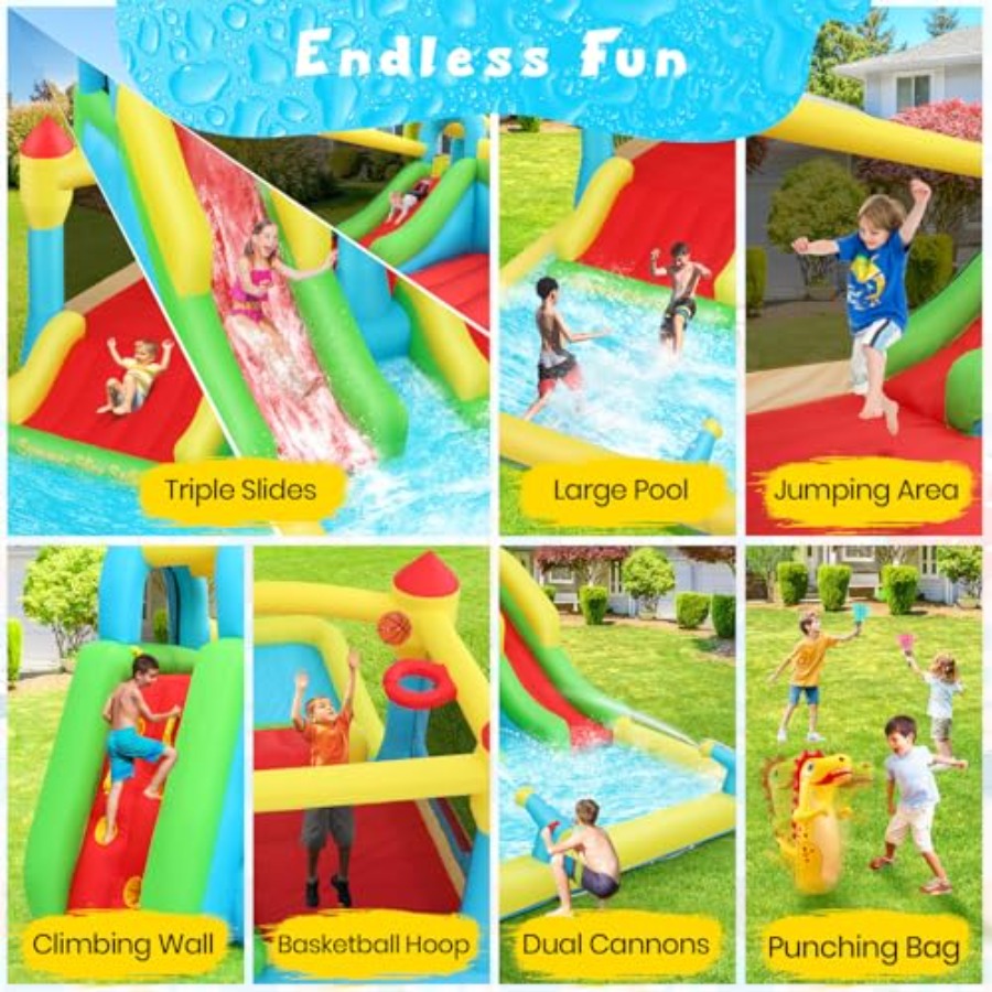 Outdoor/Indoor inflatable wate – обзор и цена Kids Outdoor Climbing Wall