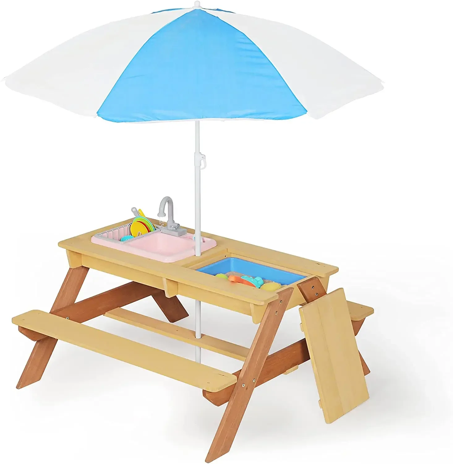 #Kids Picnic Table Outdoor Pat – обзор и цена Kids Outdoor Dining Set
