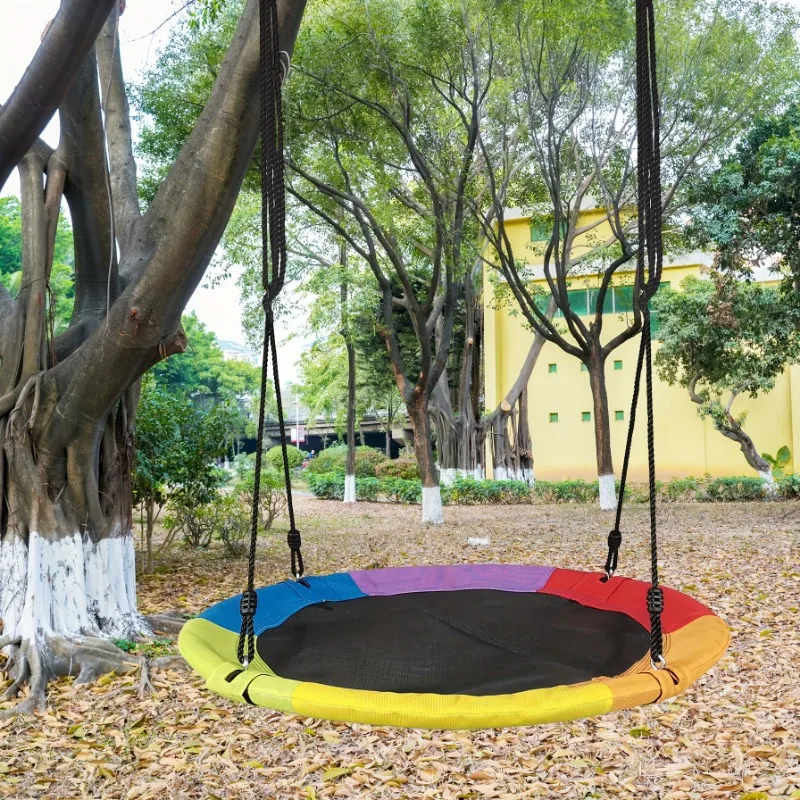 Circular Oxford Net Canvas Kid – обзор и цена Kids Outdoor Swing