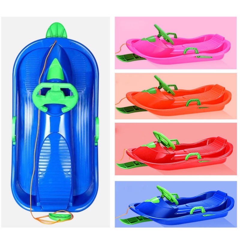 Kids Snow Sled With Steering W – обзор и цена Kids Unique Outdoor Toys