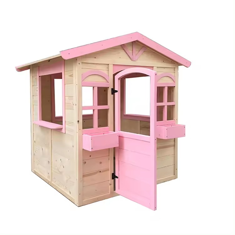 Hot Selling Play House Outdoor – обзор и цена Kids Outdoor Wooden Playhouse