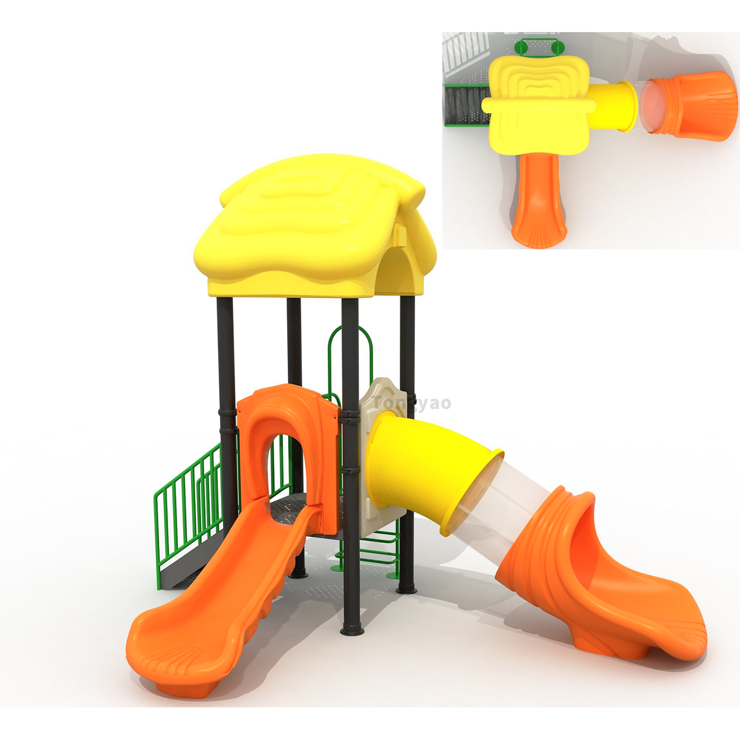 Kids Small Slide With Monkey b – обзор и цена Kids Outdoor Park