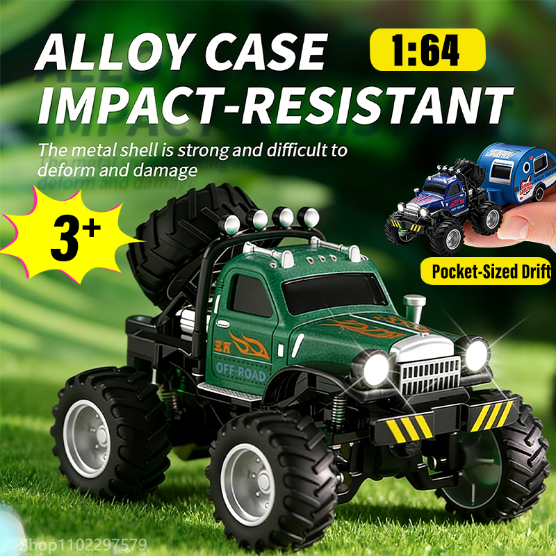 New 1/64 Scale Monster Truck W – обзор и цена Kids Outdoor Obstacle Course Equipment