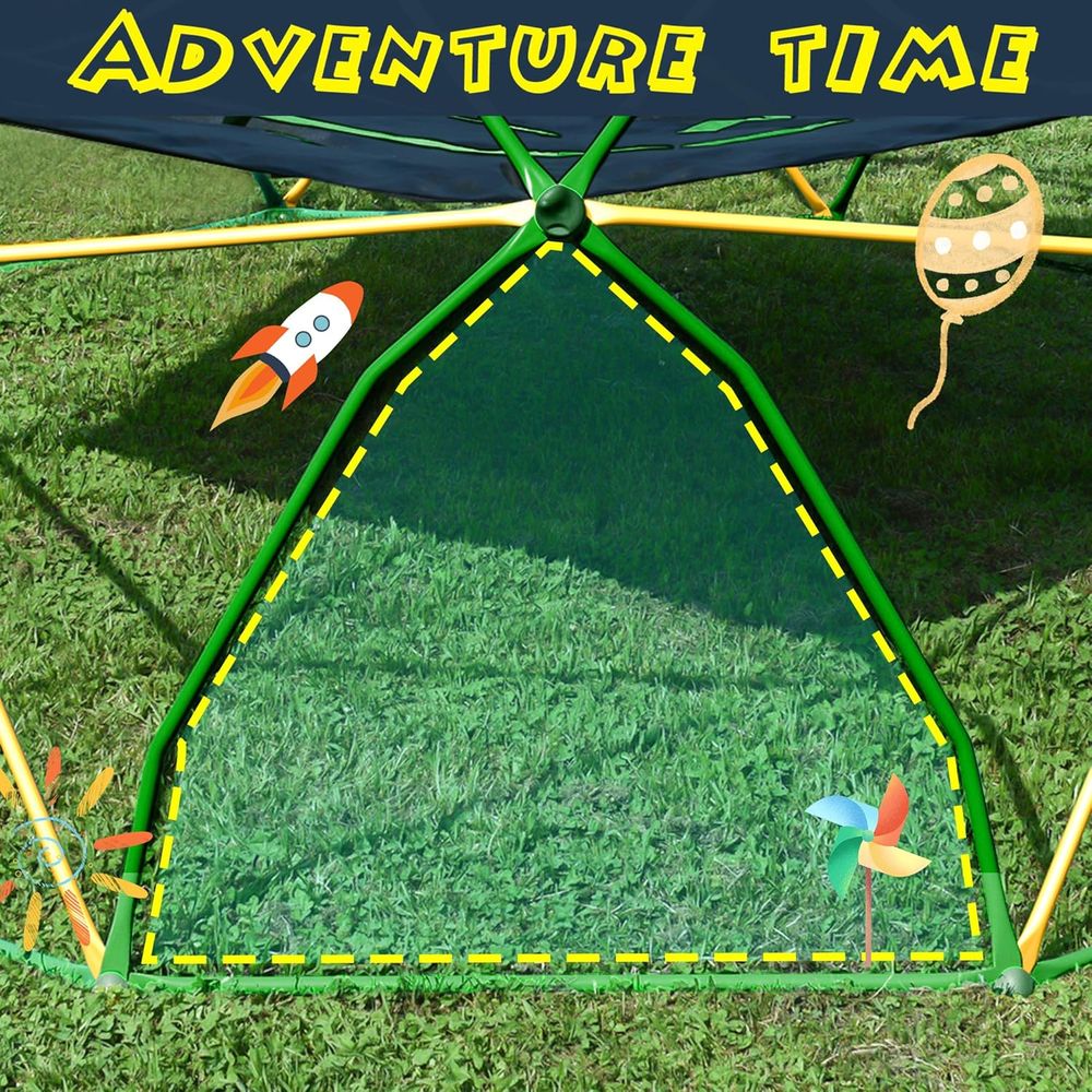 Durable Climbing Dome with Ham – обзор и цена Kids Outdoor Jungle Gym Dome