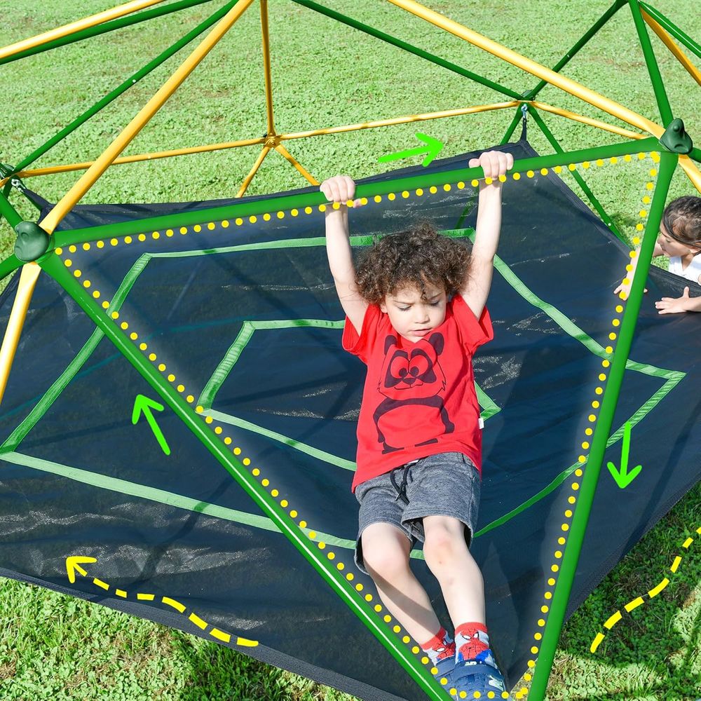 Durable Climbing Dome with Ham – обзор и цена Kids Outdoor Jungle Gym Dome