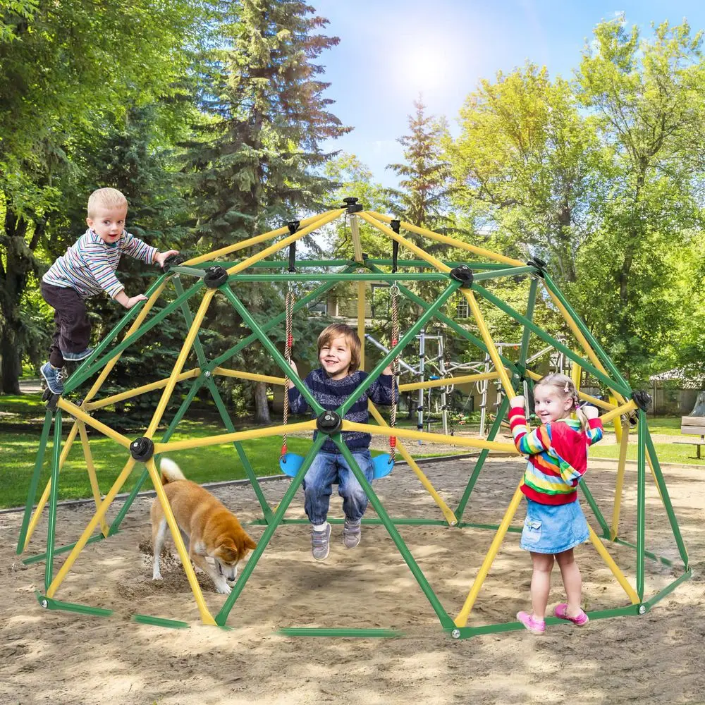 Climbing Dome, 10FT Dome Climb – обзор и цена Kids Outdoor Jungle Gym Dome