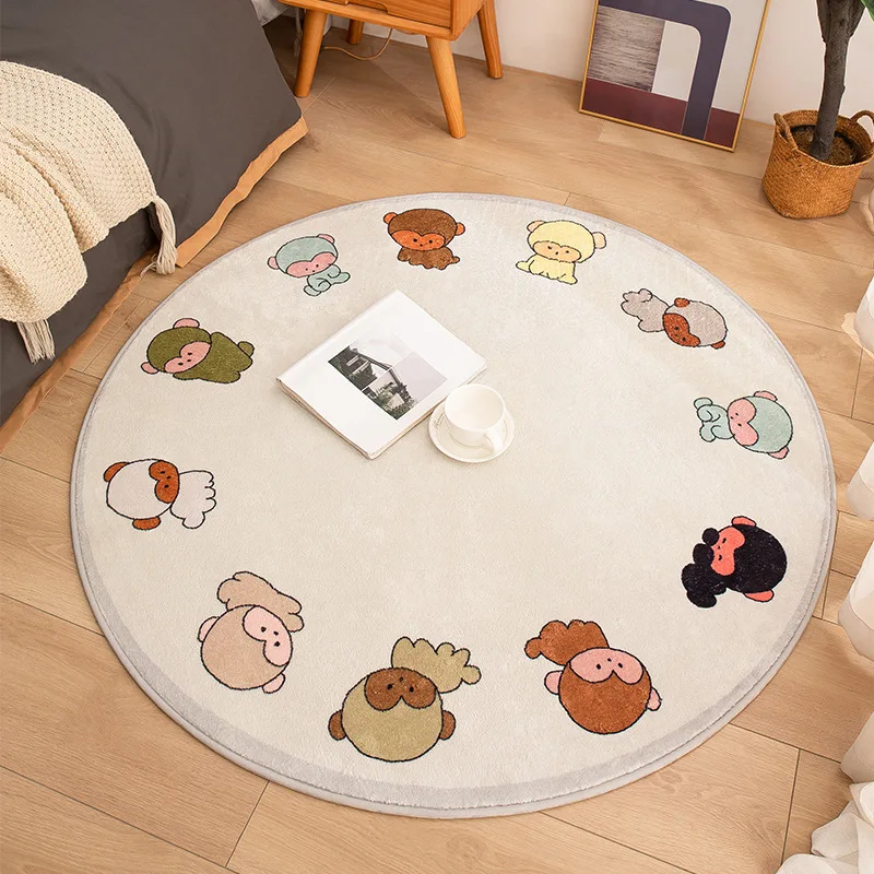 Cartoon Cute Animal Round Carp – обзор и цена Kids Outdoor Chair And Table