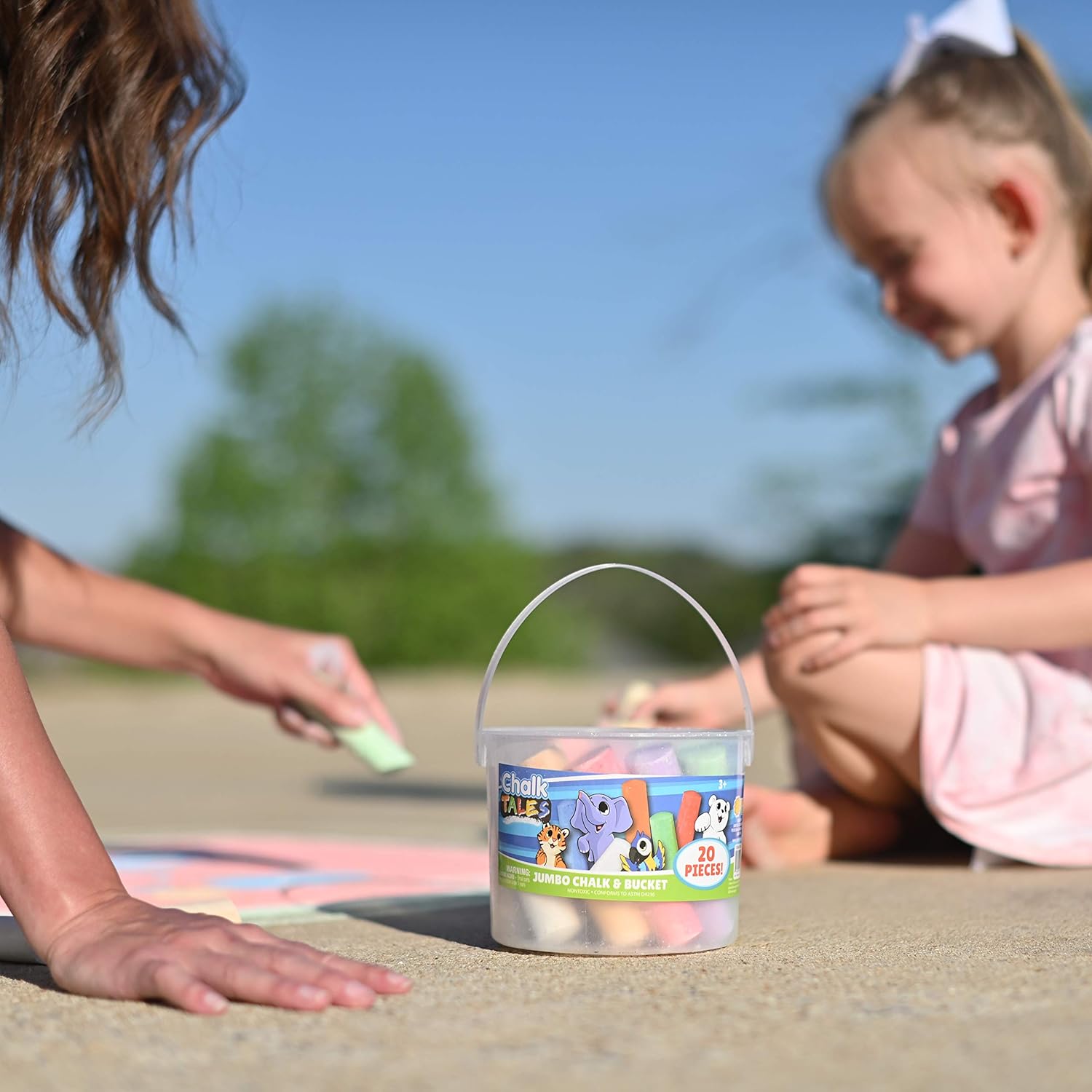 Sidewalk Chalk Set for Kids wi – обзор и цена Kids Outdoor Chalkboard