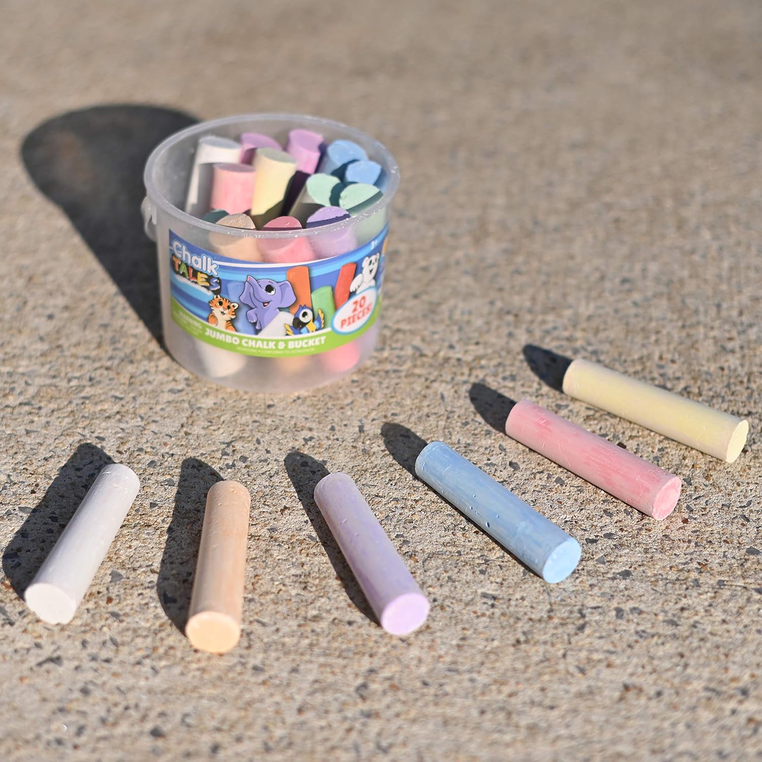 Sidewalk Chalk Set for Kids wi – обзор и цена Kids Outdoor Chalkboard