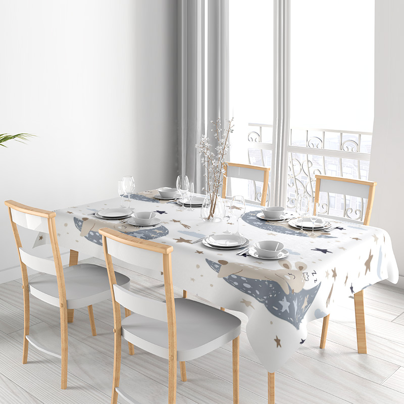Space-themed tablecloth set wi – обзор и цена Kids Outdoor Dining Set