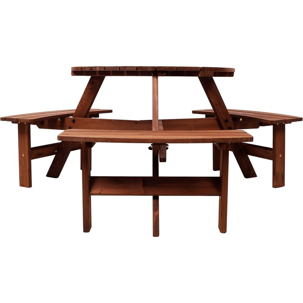Kids Picnic Table with 3 Bench – обзор и цена Kids Outdoor Dining Set