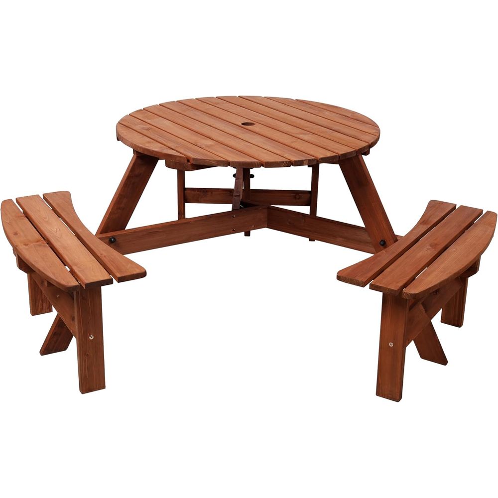 Kids Picnic Table with 3 Bench – обзор и цена Kids Outdoor Dining Set