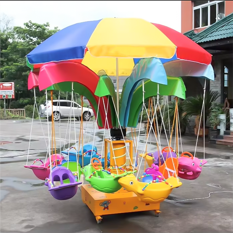 Mini Carousel Ride for Kids Ou – обзор и цена Kids Outdoor Swing