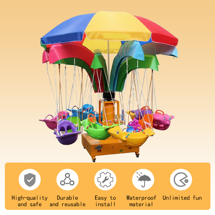 Mini Carousel Ride for Kids Ou – обзор и цена Kids Outdoor Swing
