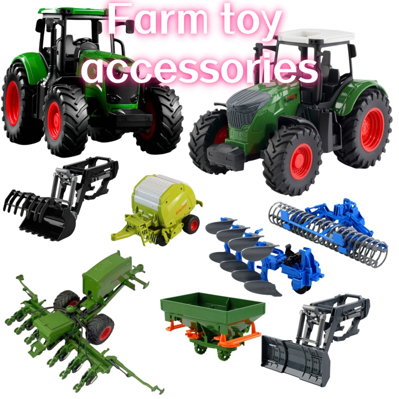 1:24 Inertial Farm Tractor wit – обзор и цена Kids Outdoor Park
