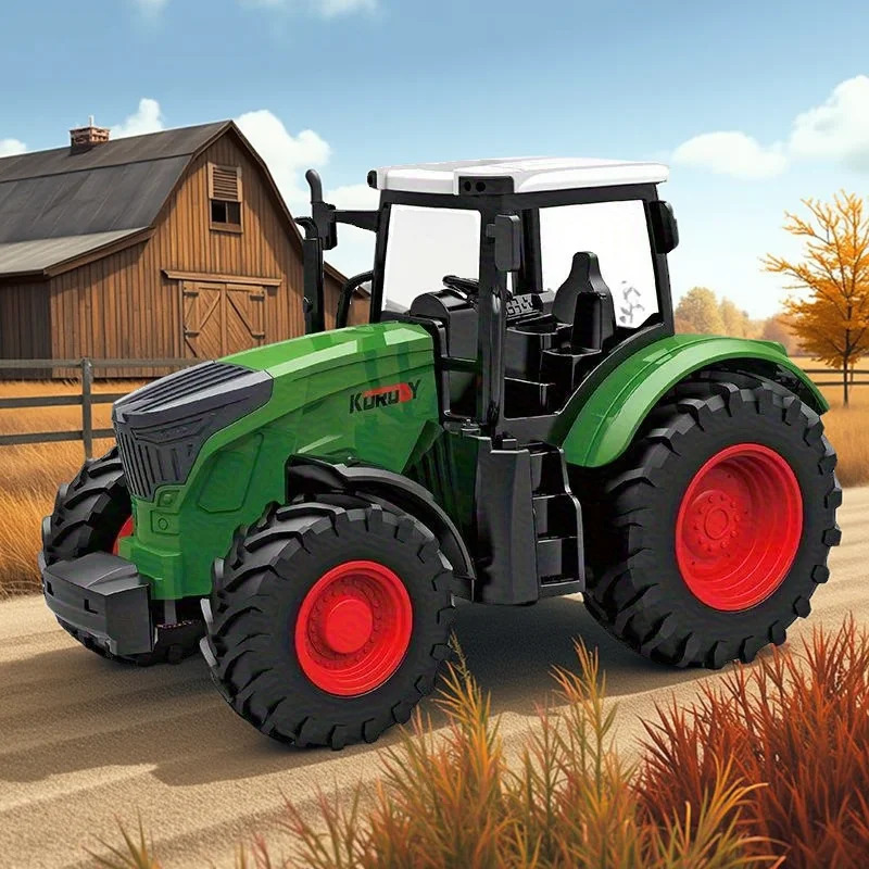 1:24 Inertial Farm Tractor wit – обзор и цена Kids Outdoor Park
