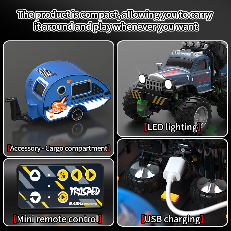 New Mini RC Car 1/64 Scale Mon – обзор и цена Kids Outdoor Obstacle Course Equipment