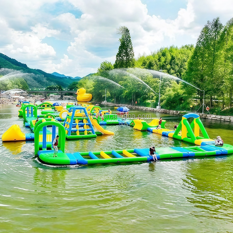 Customized Large Inflatable Wa – обзор и цена Kids Outdoor Obstacle Course Equipment