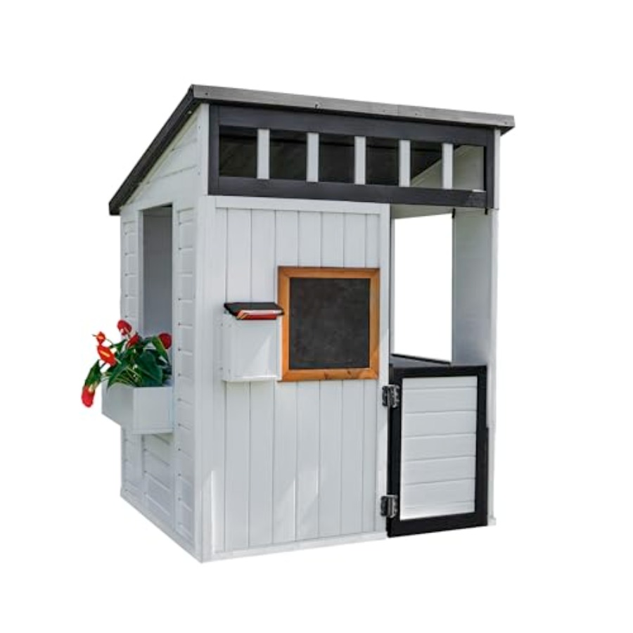 Outdoor kids playhouse for ima – обзор и цена Kids Outdoor Chalkboard