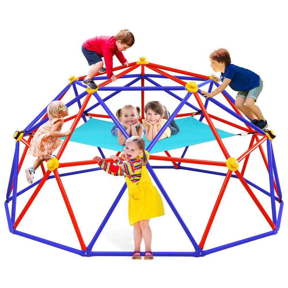 Climbing Dome with Hammock, Su – обзор и цена Kids Outdoor Jungle Gym Dome