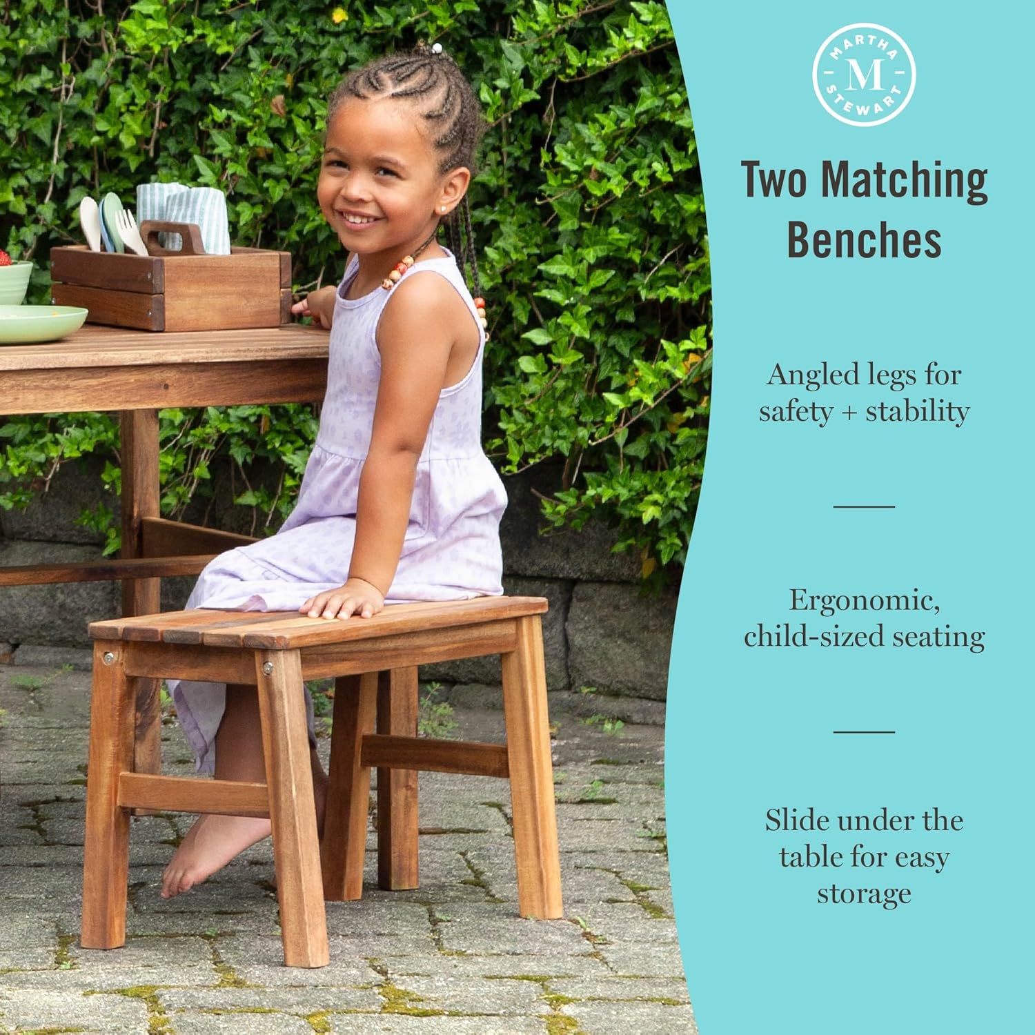 Kids Outdoor Table & Bench Set – обзор и цена Kids Outdoor Wooden Playset