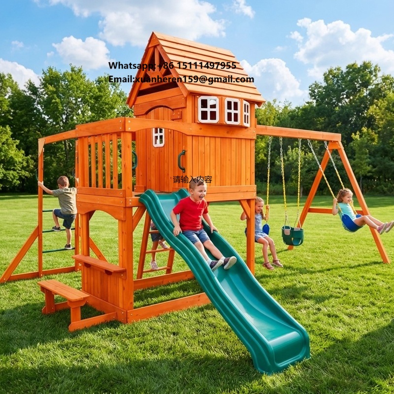 Large Outdoor Amusement Equipm – обзор и цена Kids Outdoor Swing