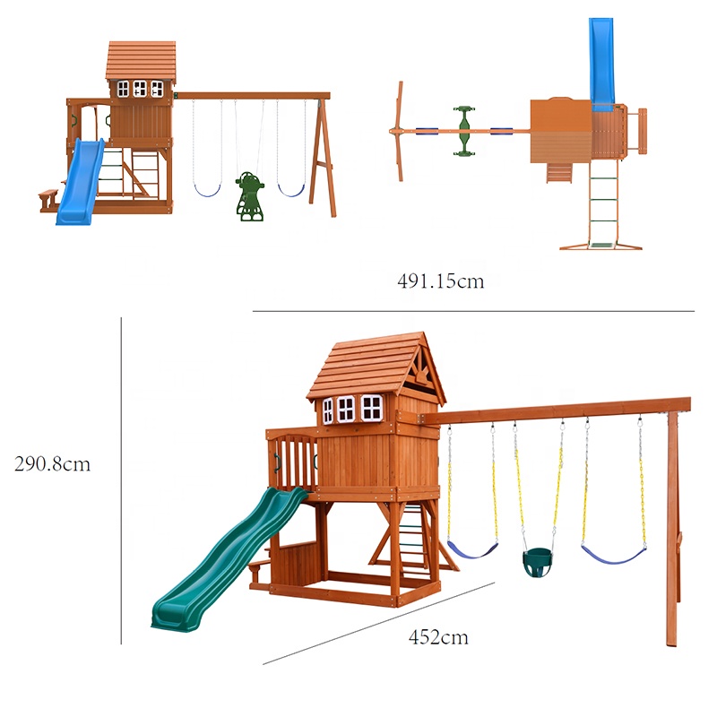 Large Outdoor Amusement Equipm – обзор и цена Kids Outdoor Swing