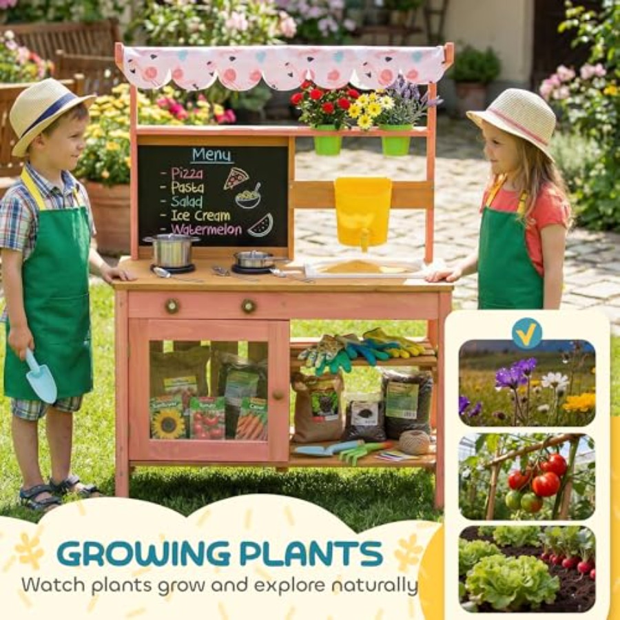 Outdoor kids mud kitchen for p – обзор и цена Kids Outdoor Chalkboard