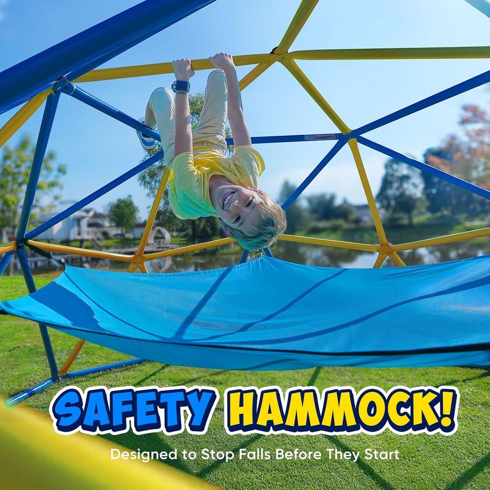 10T Climbing Dome with Hammock – обзор и цена Kids Outdoor Jungle Gym Dome