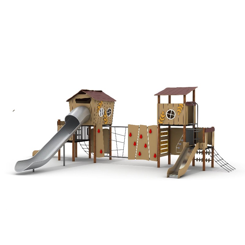 Wooden Outdoor Playground Set  – обзор и цена Kids Outdoor Wooden Playset
