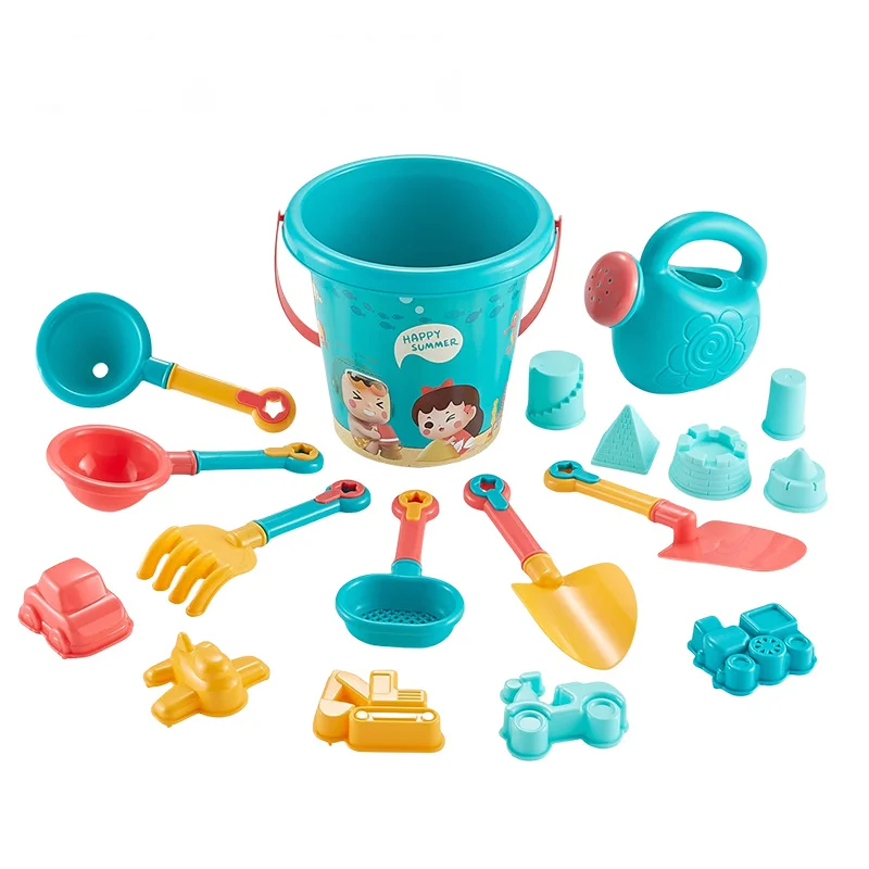 18PCS Beach Toy Set Bucket Sea – обзор и цена Kids Outdoor Park