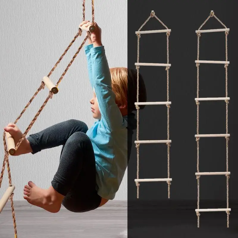 Kids Wooden Ladder Outdoor Act – обзор и цена Kids Outdoor Swing