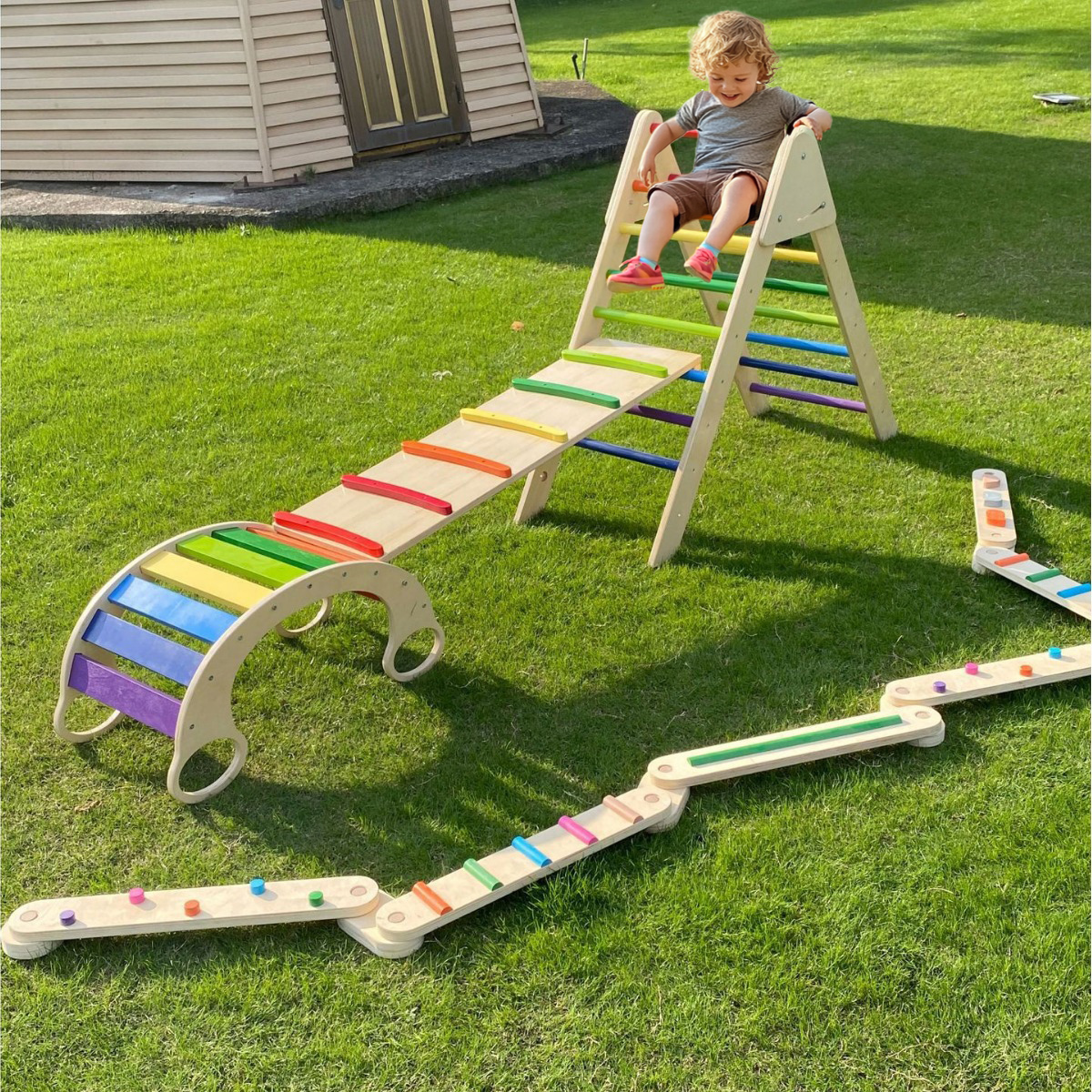 Customizable Eco-Friendly Beec – обзор и цена Kids Outdoor Balance Beam
