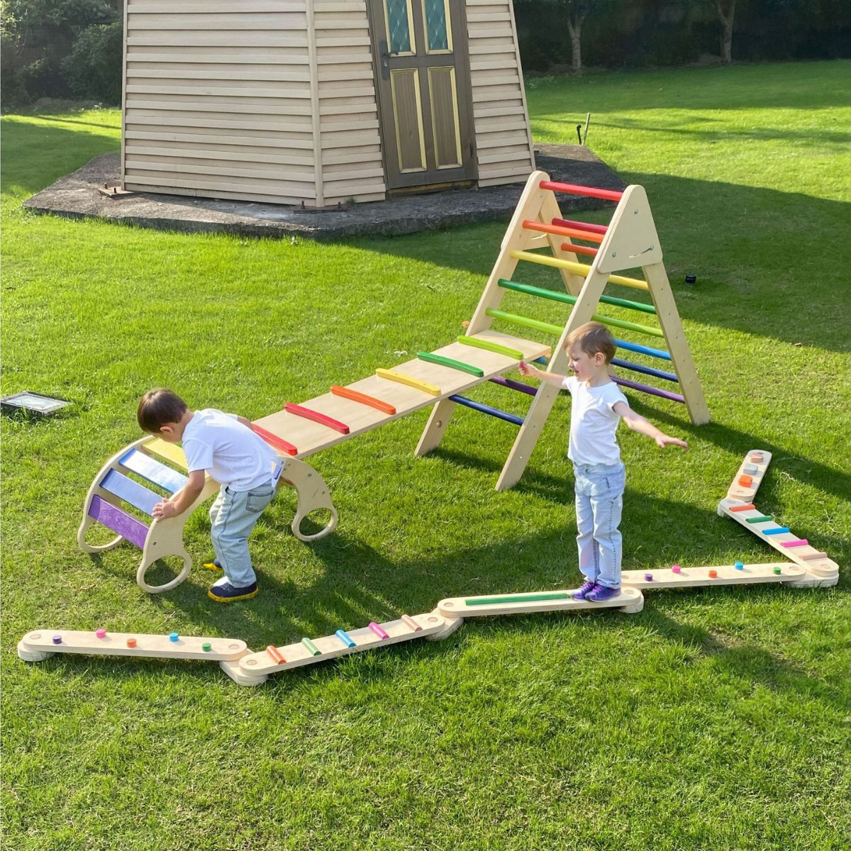Customizable Eco-Friendly Beec – обзор и цена Kids Outdoor Balance Beam