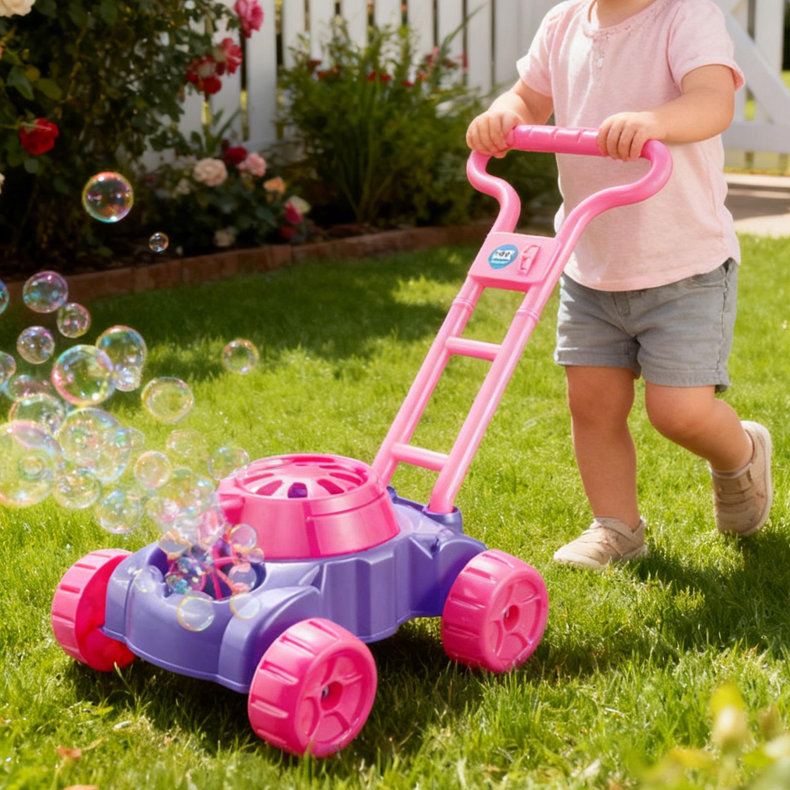 Bubble Lawn Mower - Outdoor Bu – обзор и цена Kids Outdoor Lawn Mower