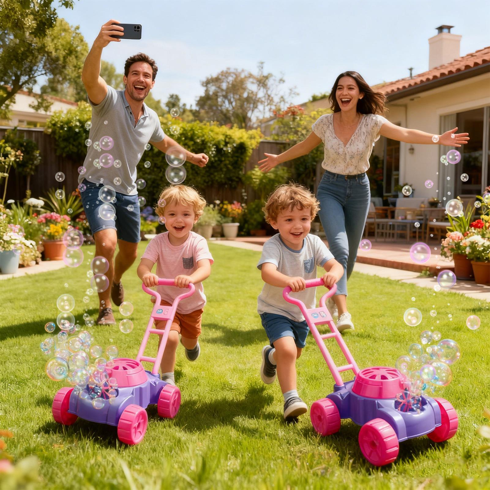 Bubble Lawn Mower - Outdoor Bu – обзор и цена Kids Outdoor Lawn Mower