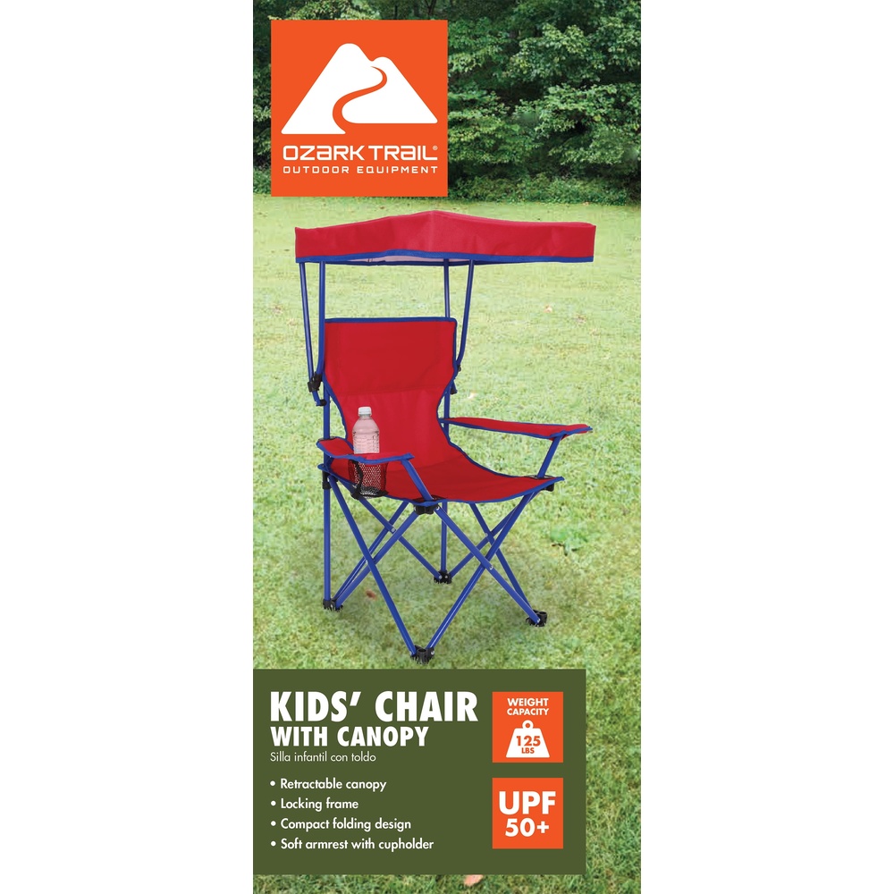 Kids Canopy Camp Chair Safety  – обзор и цена Kids Outdoor Folding Chair
