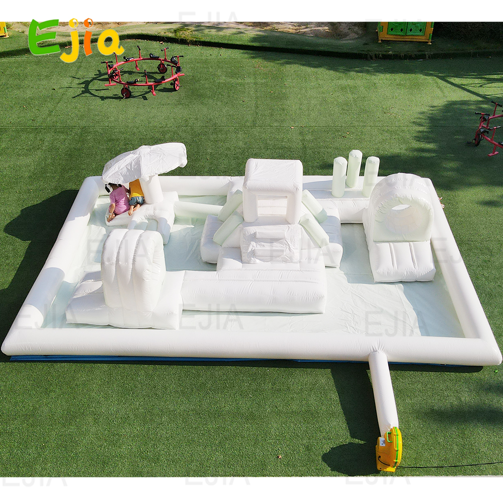 Stock 20×13FT Inflatable Splas – обзор и цена Kids Outdoor Obstacle Course Equipment