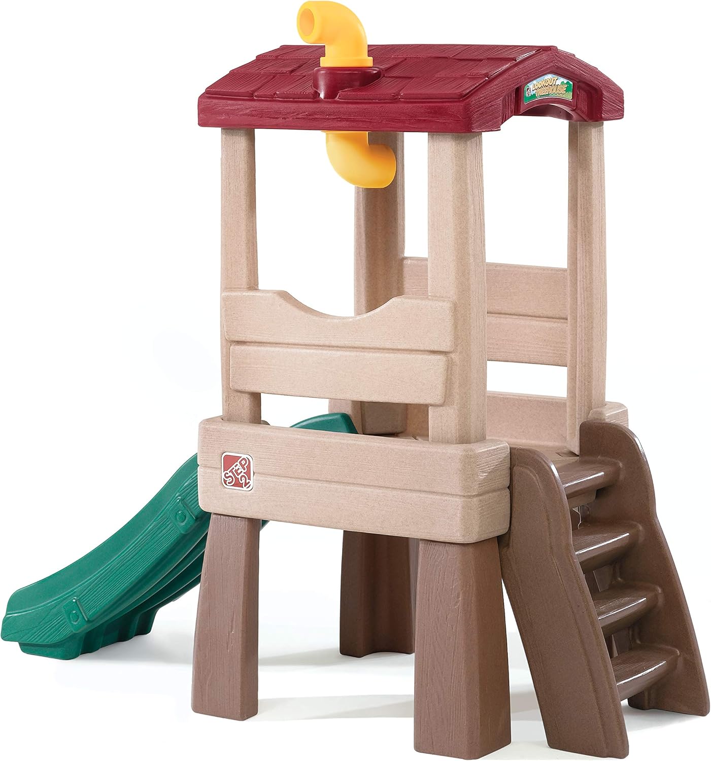 Play Naturally Playful Lookout – обзор и цена Kids Outdoor Wooden Playset