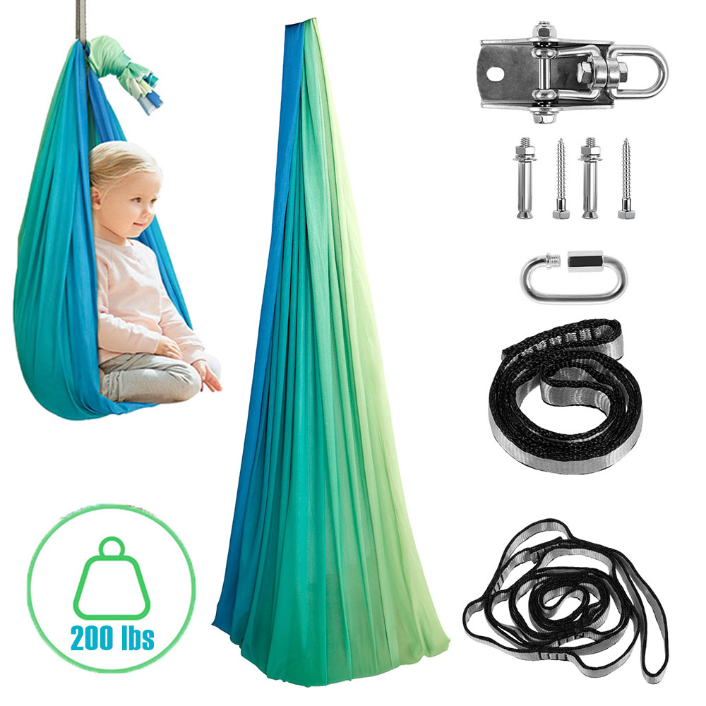 Kids Sensory Swings Double Lay – обзор и цена Kids Outdoor Swing And Slide