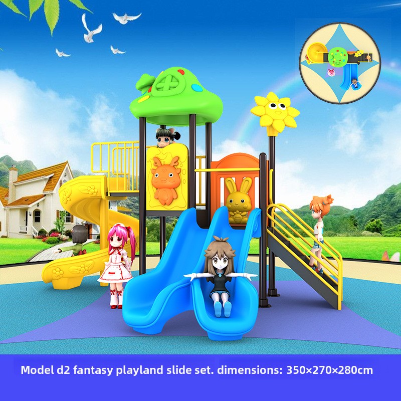 Factory Huge Mini Custom Jungl – обзор и цена Kids Outdoor Swing And Slide