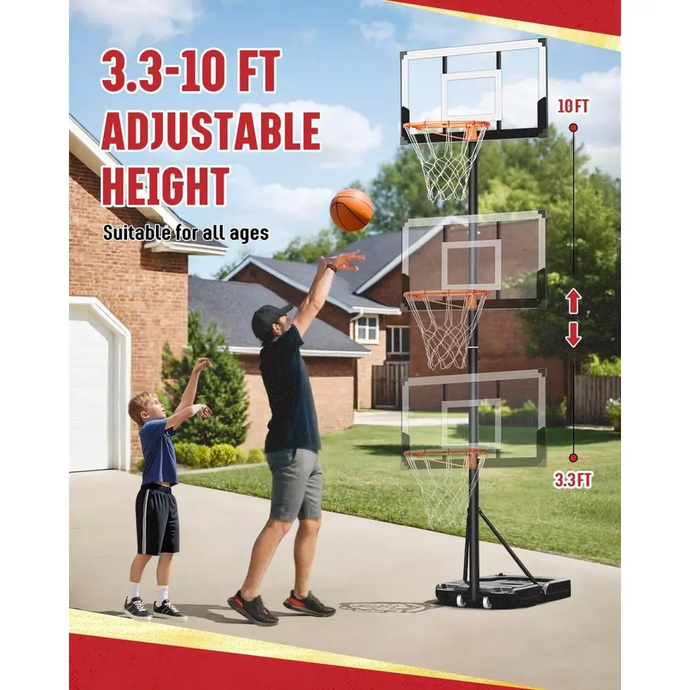Outdoor Adjustable Basketball  – обзор и цена Kids Outdoor Basketball