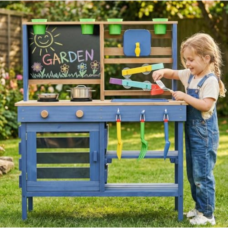 Outdoor mud kitchen for kids:  – обзор и цена Kids Outdoor Sink