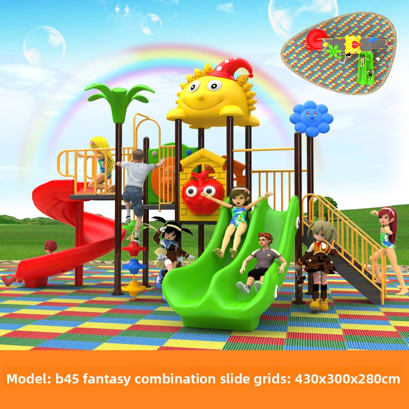 Toy Playground with Swing and  – обзор и цена Kids Outdoor Swing And Slide