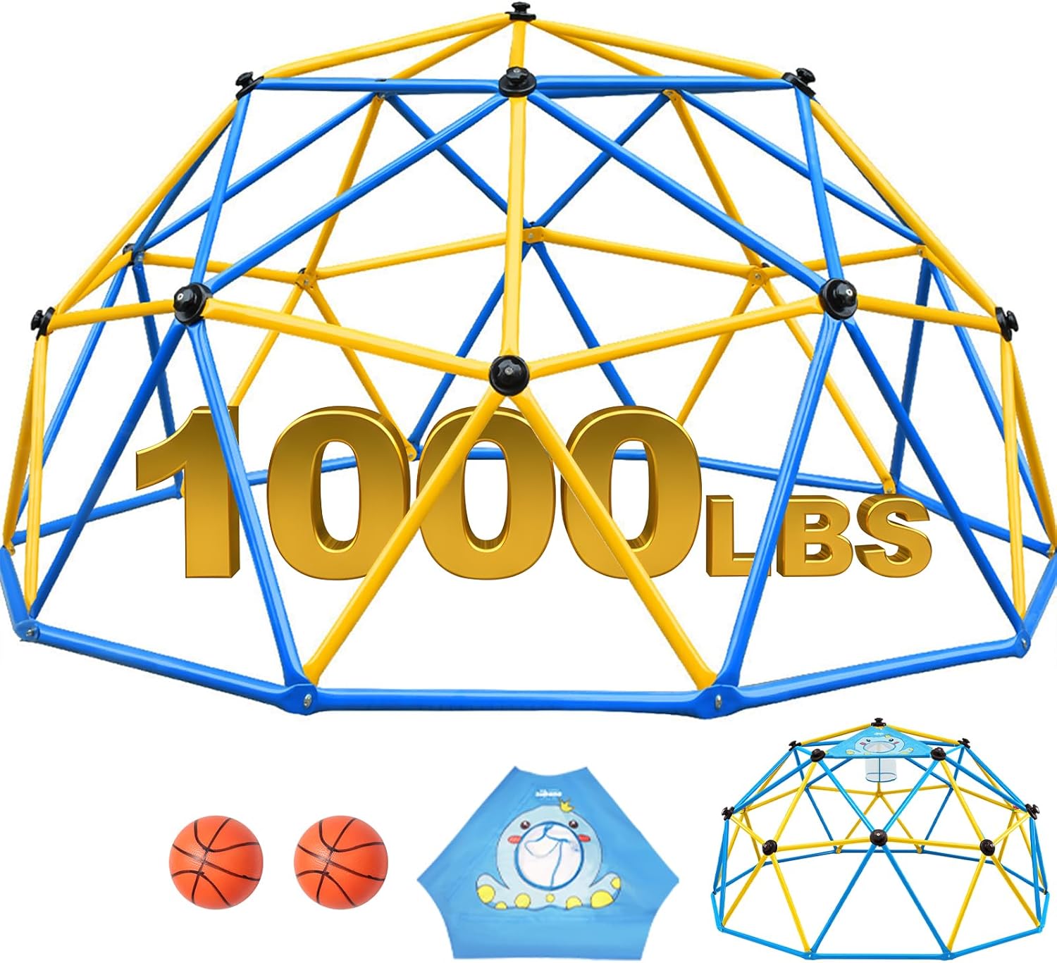 Zupapa 10FT Climbing Dome, Out – обзор и цена Kids Outdoor Jungle Gym Dome